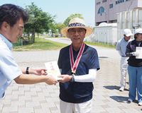 準優勝の安食明さん