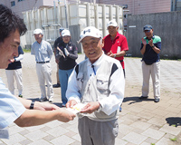 ベストグロス賞の坂場四郎さん